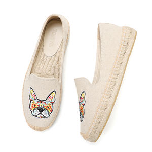 Alpargatas de Lona de Alta Calidad, Cómodas, con Suela Gruesa, Sandalias de Moda Sin Cordones, Zapatos Planos Casuales con Material Superior Elegante - Product Image 6