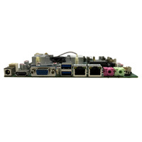 Carte mère industrielle embarquée avec chipset Intel SOC, 32 Go DDR4, Mini-ITX, 6 ports COM, 8 ports USB, SATA pour VGA, LVDS, EDP, machine SBC intégrée