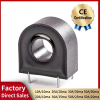 Transformador de Corriente Mini Boxin GTA33Z, 480V Monofásico, 50/60Hz, 50A/50mA, 100A/50mA, Orificio Interior de 10.5mm