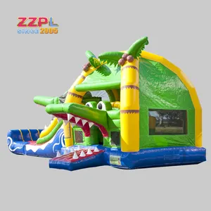 Floating Inflatable Castle Princess For Girl Castlepappa Pig Inflated House Jump Camo Jumper Moonwalk Monsters 15X15 Bounce Sale