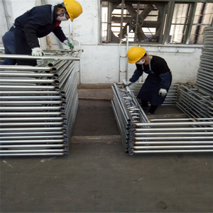 โครงสร้างนั่งร้านขนาด 4 ฟุต x 6 ฟุต วัสดุก่อสร้างมาตรฐานอเมริกัน แบบโครง H - Product Image 5