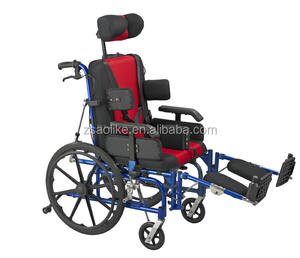 CE ISO certificate le migliori sedie a rotelle pieghevoli in alluminio leggero per paralisi cerebrale attrezzature per la riabilitazione dei bambini - Product Image 5