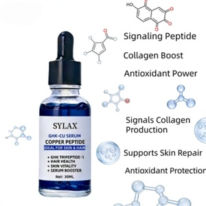 Suero de Péptidos de Cobre GHK CU 1% Líquido Azul |   Para rostro, cuello, cabello corporal y cuero cabelludo - Product Image 3