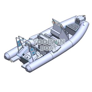 Gommone Semirigido (RIB/RHIB) 580 Yoolwin Offshore Orca Hypalon Personalizzato per <span class=keywords><strong>Noleggio</strong></span> e Charter con Scafo in Alluminio - Product Image 1
