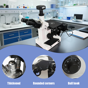 Nouveau <span class=keywords><strong>Microscope</strong></span> Inversé Triple 1250X en Gros – Équipement de Laboratoire d'Analyse d'Imagerie Haute Précision et Haute Définition - Product Image 5
