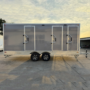 Toilettes mobiles de luxe écologiques et durables en acier inoxydable, installation facile, accès pour personnes à mobilité réduite, toilettes extérieures VIP - Product Image 4