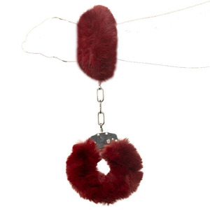 Esposas de juguete sexual para adultos de metal de acero inoxidable precio con esposas de bondage de <span class=keywords><strong>furia</strong></span> negra tipos de esposas difusas - Product Image 6