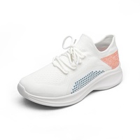 Chaussures de course respirantes personnalisées pour l'été, chaussures pour hommes et femmes, chaussures décontractées tendance, chaussures de sport en tissu uni