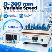 Agitateur orbital de laboratoire Cenlee 60 W, 0 à 300 tr/min, contrôle numérique, mélange fiable pour les laboratoires de recherche en biotechnologie et en chimie