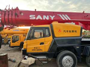 Sany 90 Ton 100 Ton <b>Truck</b> Lifting Crane by Emission Euro III <b>Truck</b> Crane <b>Remote</b> <b>Control</b> - Product Image 4