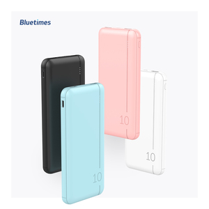 Banco de Energía Bluetimes de 10000 mAh, Ultra Delgado, Carga Rápida, Pantalla LED, Banco de Energía Portátil para Exteriores - Product Image 1