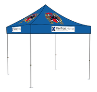 Mavcanopy Tonnelle Pop-Up 3x3m à Structure en Aluminium avec Toit en Polycarbonate pour Événements Extérieurs, Expositions, Impression et Salons Professionnels