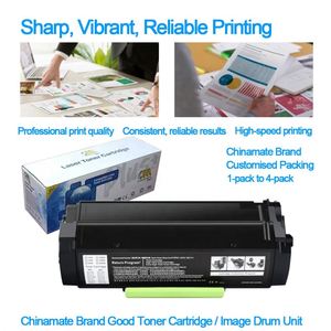 Cartouche de toner noir compatible non originale pour Lexmark MS521 pour LaserJet, compatible avec MS321 56F1000 56F1H00 56F1X00 MS321 MX622 MX321 - Product Image 3