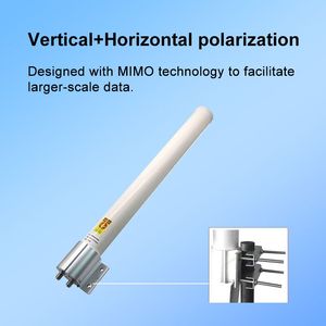 Antena WiFi para Exteriores KuWFi, 5150-5850 MHz, 1 km, Omnidireccional, Ganancia de 13 dBi, Impermeable, Antena Inalámbrica de 5.8G para Exteriores, AP Starlink - Product Image 2