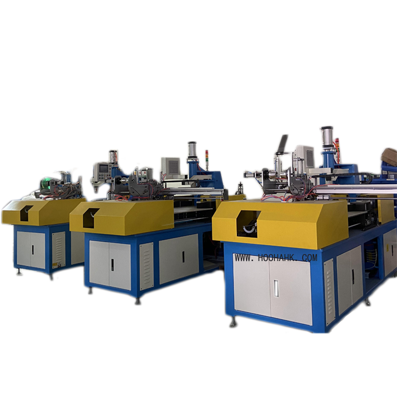 wire and cable making machine HH-C- PLC 1246 Automatic Coiling And Wrapping packing Machine For flat cable