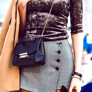 High-End <b>Bag</b> Accessories Flat <b>Bag</b> Chain Metal <b>Strap</b> Single Shoulder Crossbody or Lantern <b>Replacement</b> for Needlework - Product Image 5