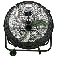30 ''Portable silencieux robuste Garage Cool air Shop entrepôt industriel ventilateur tambour ventilateur 11220V