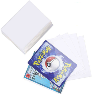 Protège-cartes Pokémon en plastique premium pour cartes à collectionner, 3 tailles, lot de 100 - Product Image 1