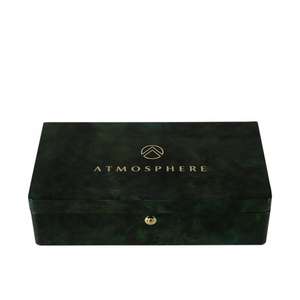 Caja de Madera Enchapada en Chapa de Roble de Lujo, de Alto Brillo y Alta Calidad, Marca DS, Modelo Rectangular, Personalizable, para Regalo, Almacenamiento y Embalaje - Product Image 6