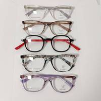 Monture optique en acétate solide de style étudiant, promotion haut de gamme, durable, légère, tendance, grande monture, usage quotidien