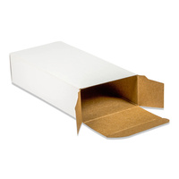 Topbrass Fournisseur Stock Carton Boîte de munitions Finition mate UV 45 ACP 40 S & W 10MM 50 Capacité ronde pour l'artisanat et l'utilisation industrielle