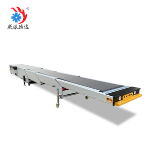 4 giai đoạn 18M di động di động Băng tải vành đai Kính thiên văn để tải dỡ túi ngũ cốc vào Container xe tải - Product Image 5