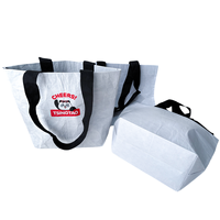 Sac en tissu de bouteille de Coca réutilisable de vente chaude RPET pour le roulement de charge pour l'épicerie en plastique de supermarché ou d'exposition