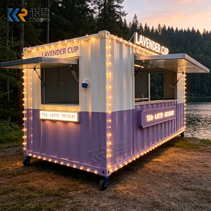 Customized Pop Up Container With Modern Design Stainless Steel Kitchen Modular Restaurant - Product Image 5