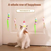 2025 Neuankömmling Release Pet Animal Interactive Tür hängen Katzen spielzeug