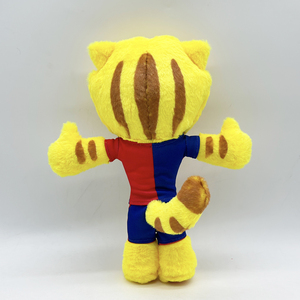 Peluche Personalizado del Mascota del FC Barcelona, Tigre, Peluche Perfecto para Fanáticos del Fútbol, Peluche de Gato - Product Image 3