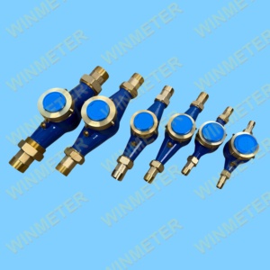 Asia DN15-DN50 Brass Multi-Jet Dry Dial R160 IP68 Pengaturan Eksternal Solusi Khusus Jaringan Pipa Air Dingin <span class=keywords><strong>Flow</strong></span> <span class=keywords><strong>Meter</strong></span> - Product Image 2