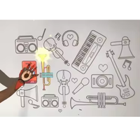 Sistema de Proyección Holográfica AR Interactiva para Piso y Pared, Equipo de Juego Virtual Inmersivo para Niños