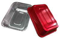 Boîtes à repas jetables en aluminium 1000 ml, boîtes à emporter, contenants alimentaires de qualité restaurant