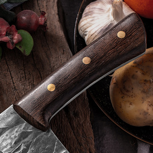 Thép không gỉ giả mạo cực kỳ sắc nét nhiệm vụ nặng nề 8 ''butcher xương Chopper dao dao nhà bếp - Product Image 6