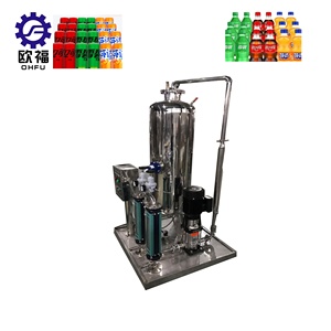เครื่องผสมและเติมคาร์บอเนตสำหรับเครื่องดื่มอัดลม 1500 ลิตร/ชม. สำหรับสายการผลิตเครื่องดื่ม ราคาโรงงาน - Product Image 1