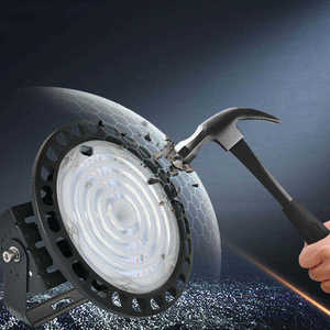 Lampu High Bay <span class=keywords><strong>UFO</strong></span> IP65 Aluminium Bersertifikasi CE ROHS Anti Debu & Tahan Air dengan Berbagai Pilihan Daya untuk Gudang - Product Image 6