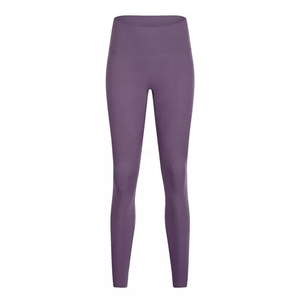 Leggings Deportivos de Cintura Alta para Mujer, sin Costuras, de Nailon y Elastano, Levanta Glúteos, Ropa Deportiva para Gimnasio, Tejido Acanalado, para Correr - Product Image 5