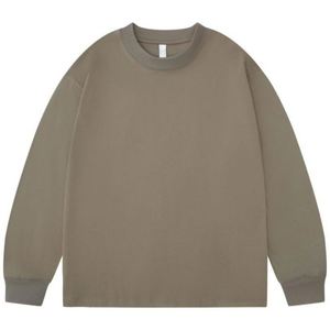 Blank Long <b>Sleeve</b> Crew Neck Long <b>Sleeve</b> Custom Sublimation Print Logo Heavyweight Cotton Men's Long <b>Sleeve</b> Sweatshirt - Product Image 3