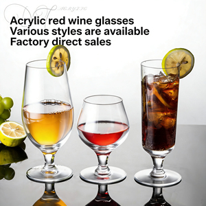 أكواب نبيذ أحمر كلاسيكية مستدامة بالجملة للأعراس والحفلات والبارات وفعاليات تقديم الطعام - Product Image 2