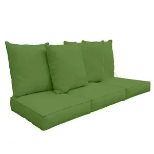 Patio đệm tùy chỉnh thay thế ghế sofa đồ nội thất ngoài trời đệm cho sâu chỗ ngồi bãi biển không thấm nước sunlounge đệm Bìa