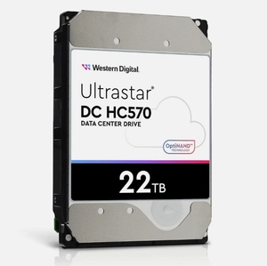 WUH722222ALE6L4 ฮาร์ดดิสก์ภายในแบบ SAS ขนาด 22TB 7200RPM 3.5 นิ้ว สำหรับแล็ปท็อป สภาพใหม่ - Product Image 1