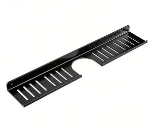 Étagère de rangement murale en acier au carbone sur mesure pour <span class=keywords><strong>lavabo</strong></span> et douche, avec drainage et support de séchage pour salle de bain - Product Image 3