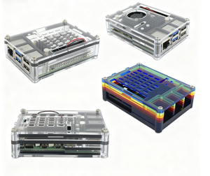 AISmartlink Raspberry <span class=keywords><strong>Pi</strong></span> 5-го поколения оболочка Raspberry <span class=keywords><strong>Pi</strong></span> 5 развивающая доска прозрачный 210 акрил Raspberry <span class=keywords><strong>Pi</strong></span> 5B оболочка - Product Image 1