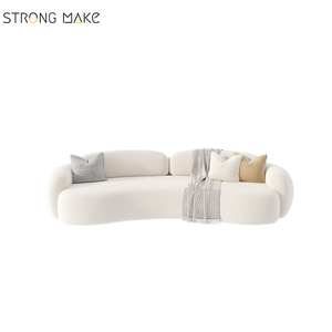 Nordic <span class=keywords><strong>Sofa</strong></span> <span class=keywords><strong>3</strong></span> tempat duduk, <span class=keywords><strong>Sofa</strong></span> ruang tamu Modernos furnitur ruang duduk mewah minimalis <span class=keywords><strong>Sofa</strong></span> melengkung untuk rumah - Product Image 5
