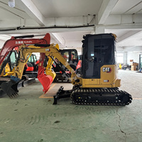 Mini-pelleuse compacte d'occasion CAT 303CR 3,5 tonnes pour la construction immobilière – Évaluation Acheteur – Comparer CAT302CR CAT303.5CR CAT305CR
