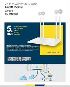 Routeur sans fil LB-<span class=keywords><strong>Link</strong></span> BL-W1210M 11AC 1200 Mbps, double bande 2,4 G/5 G, routeur intelligent, répéteur Wifi, point d'accès, extension sans fil, routeur <span class=keywords><strong>4G</strong></span> - Product Image 4