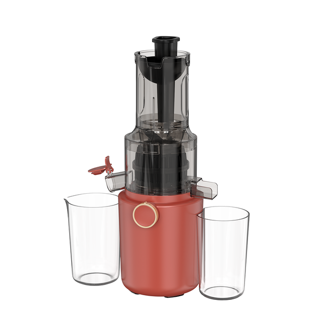 Korea High Quality Electric Power Masticating Juicer Big Mouth Stainless Steel Blade Waterproof Slow Cold Press Juicer Household