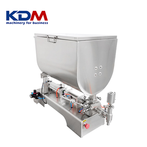 Machine de remplissage et d'étiquetage de pâte à buse unique KDM-FMP500U 500-3000ml - Product Image 2