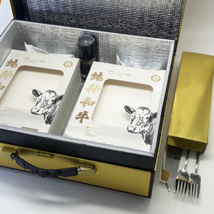 Caja de envío aislada plegable personalizada <span class=keywords><strong>Wagyu</strong></span> A5 Steak | Conservación de la cadena de frío de 48 horas | Contenedor de embalaje térmico de grado alimenticio - Product Image 6