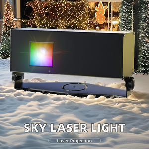 Lumière décorative de Noël extérieure étanche avec laser blanc IP65 DMX512 Mode de contrôle E27 Base d'<span class=keywords><strong>ampoule</strong></span> Éclairage paysager - Product Image 1